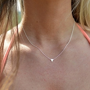 mini krásné nic - Ag náhrdelník